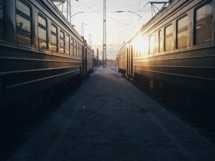 Voorbeeldfoto trein en openbaar vervoer